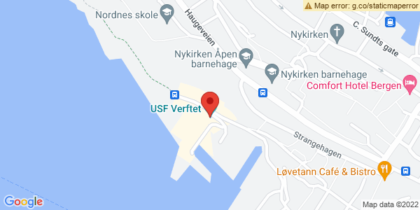 Kart som viser hvor arrangementet foregår