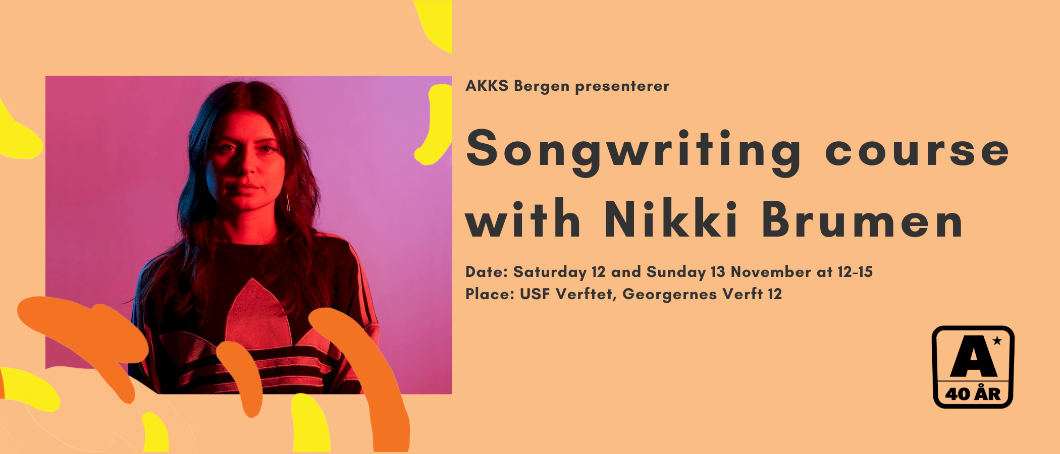 Songwriting course with Nikki Brumen