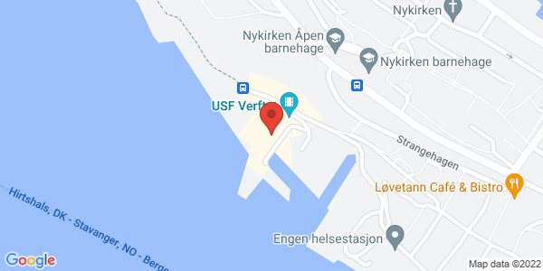 Map displaying event location