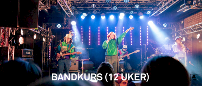 BANDKURS (12 uker) - Kursrunde 1 vår 2025