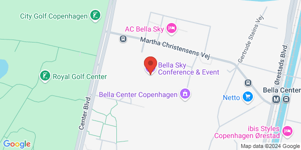 Map displaying event location