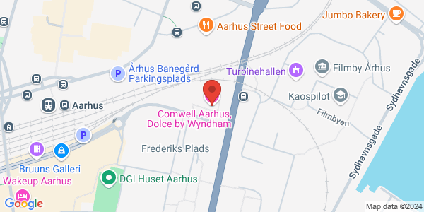 Map displaying event location