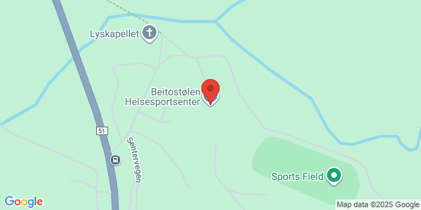 Kart som viser hvor arrangementet foregår