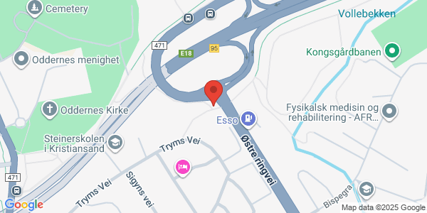 Map displaying event location