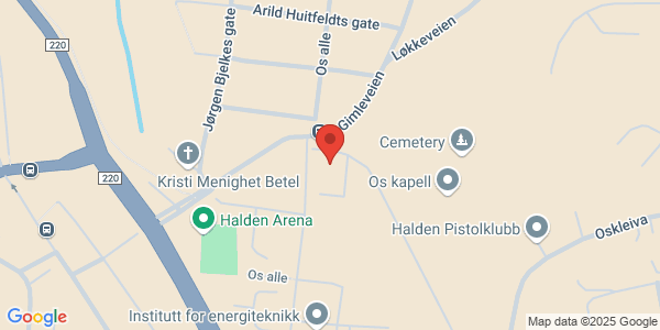 Map displaying event location