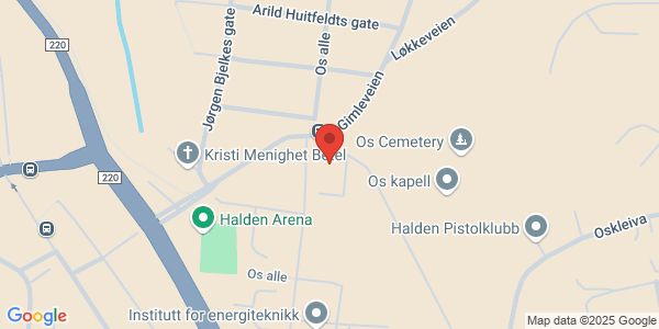 Map displaying event location