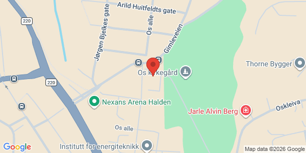 Map displaying event location