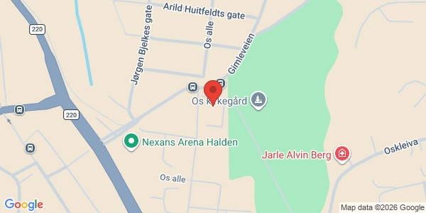 Map displaying event location