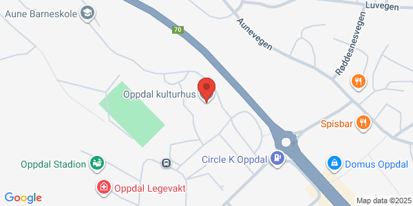 Map displaying event location