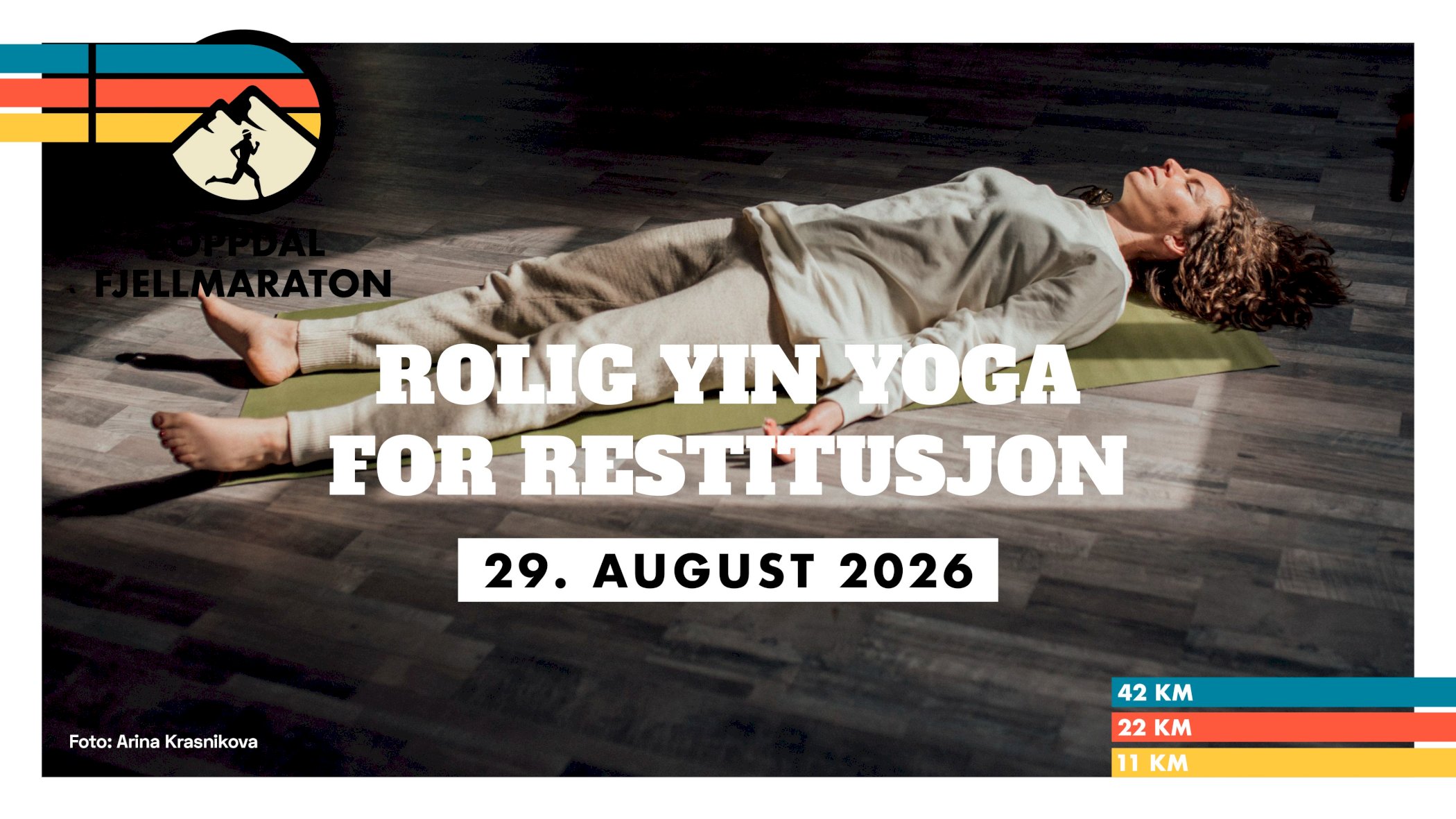 Yin yoga for restitusjon med Lena Therese Lihaug