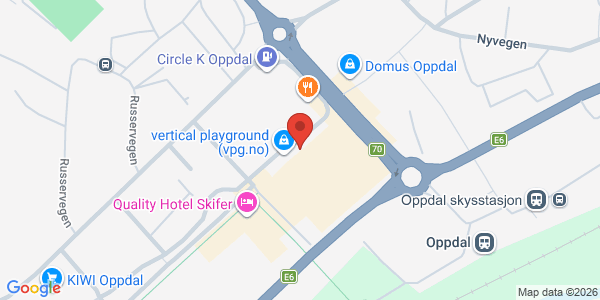 Map displaying event location