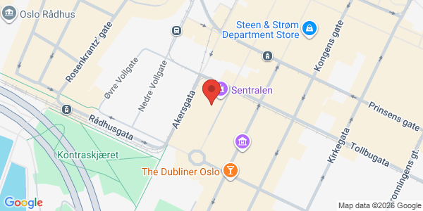 Map displaying event location
