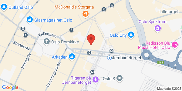 Map displaying event location