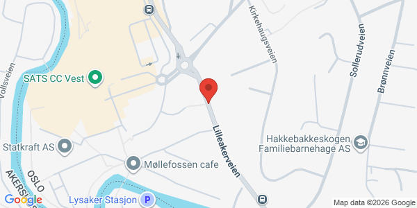 Kart som viser hvor arrangementet foregår
