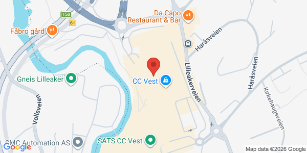 Map displaying event location