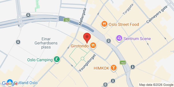 Map displaying event location
