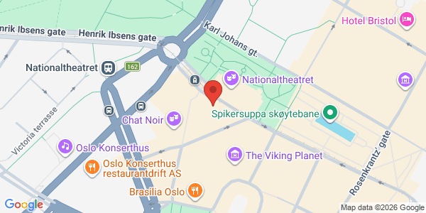 Map displaying event location