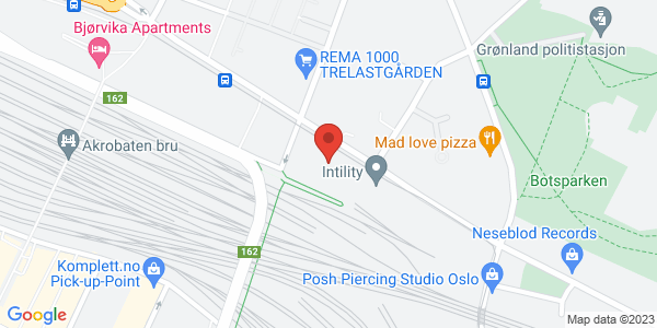Map displaying event location