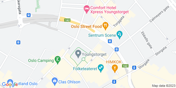 Map displaying event location