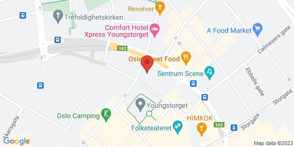 Map displaying event location