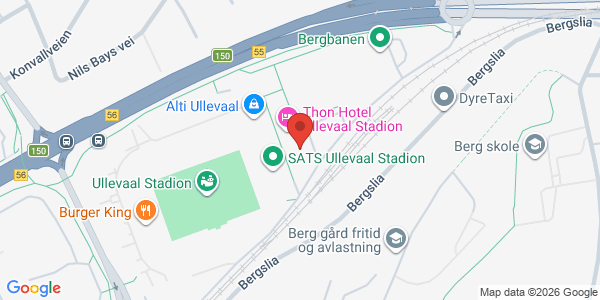 Map displaying event location