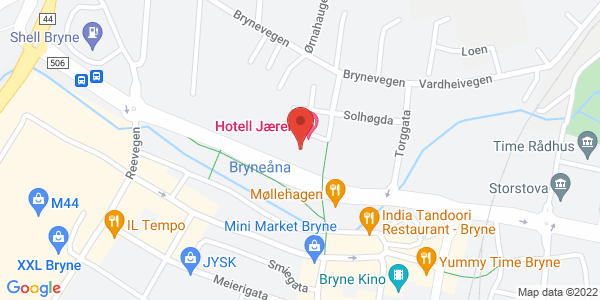 Map displaying event location