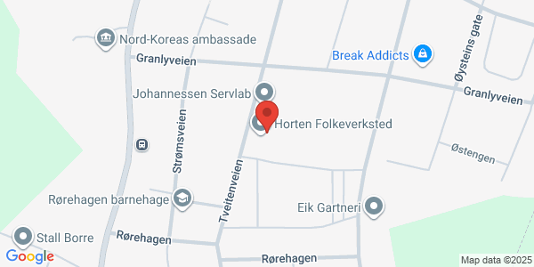 Map displaying event location