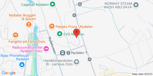 Map displaying event location