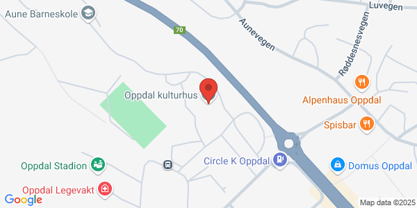 Map displaying event location