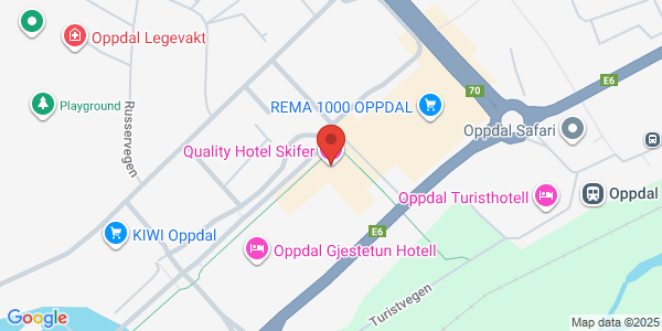 Map displaying event location