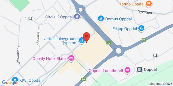 Map displaying event location