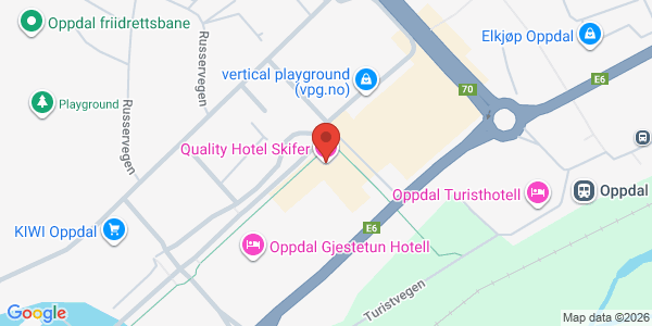 Map displaying event location