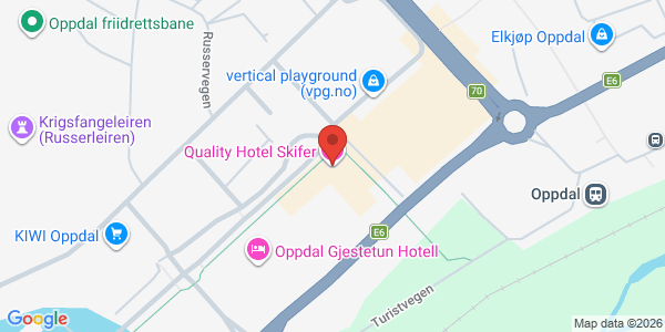 Map displaying event location