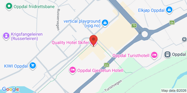 Map displaying event location