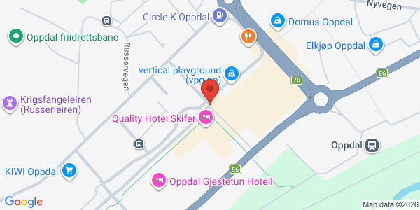 Map displaying event location