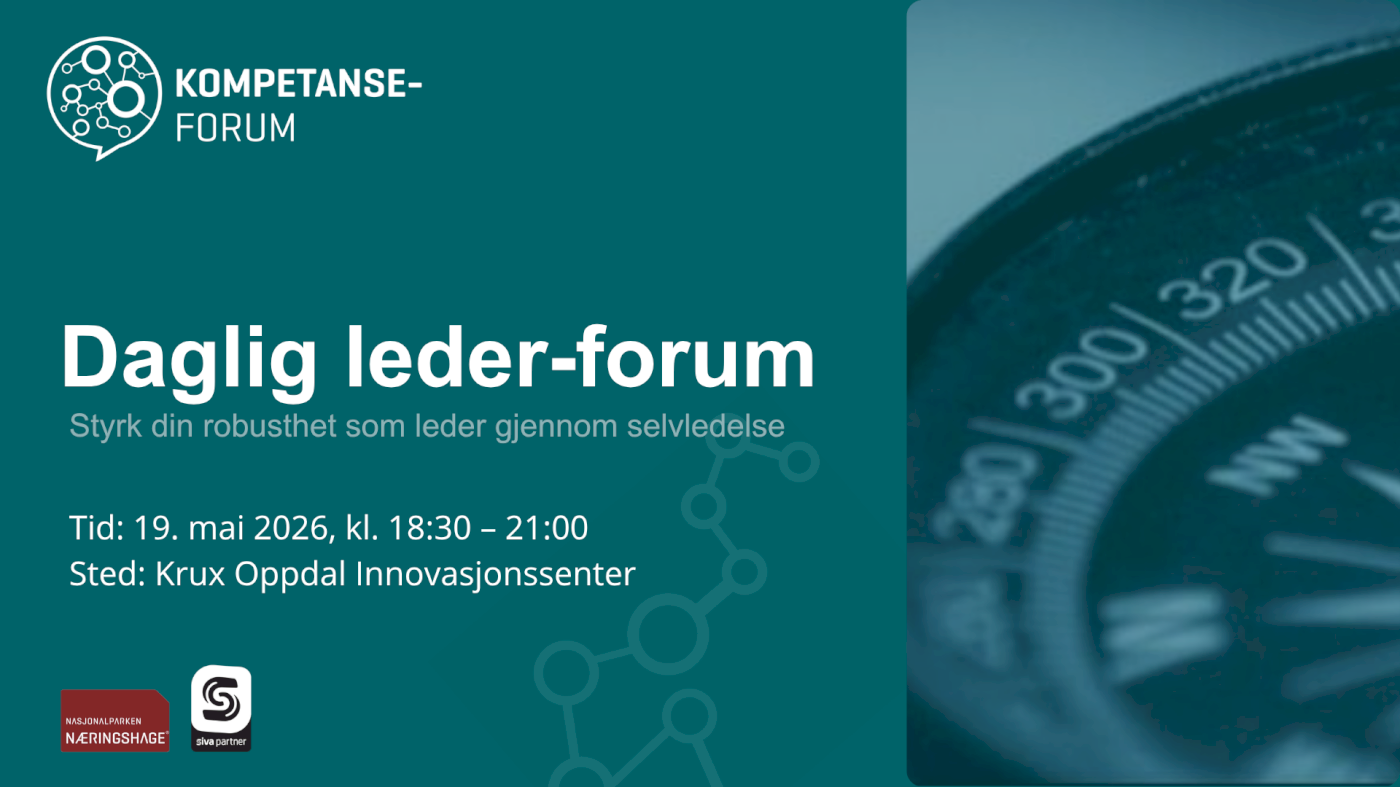 Daglig leder-forum: Styrk din robusthet som leder gjennom selvledelse