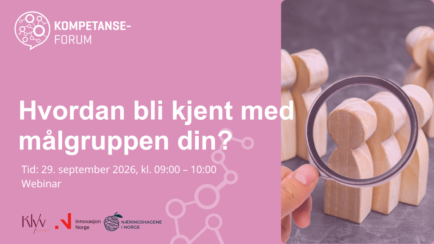Hvordan bli kjent med målgruppen din?