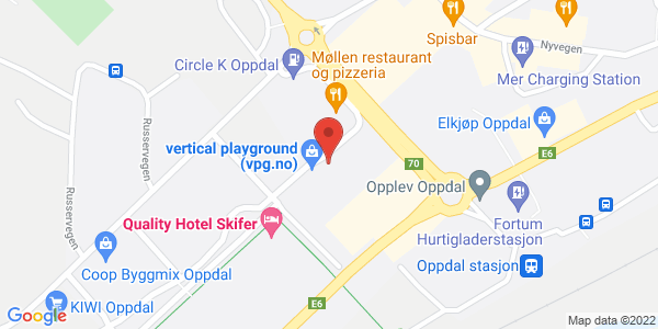 Map displaying event location