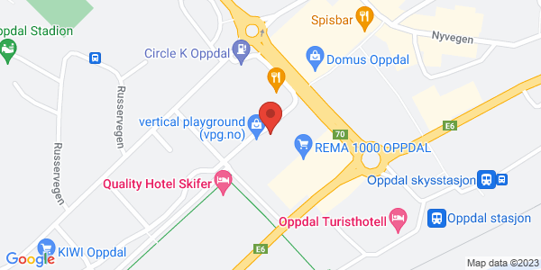 Map displaying event location