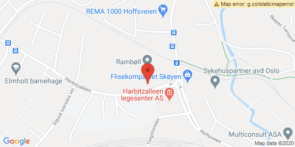 Map displaying event location