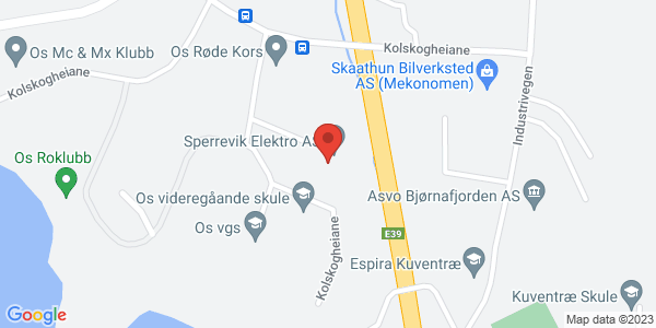 Map displaying event location