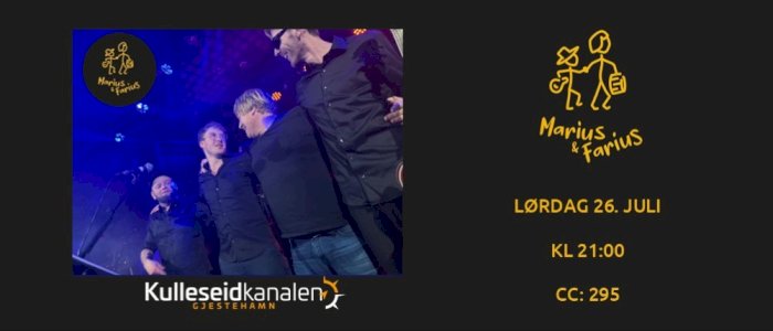 Konsert med Marius og Farius