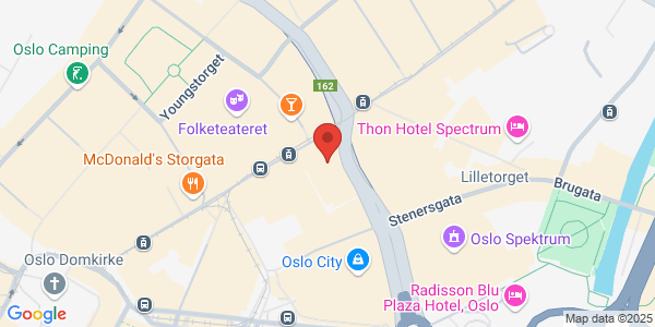 Map displaying event location