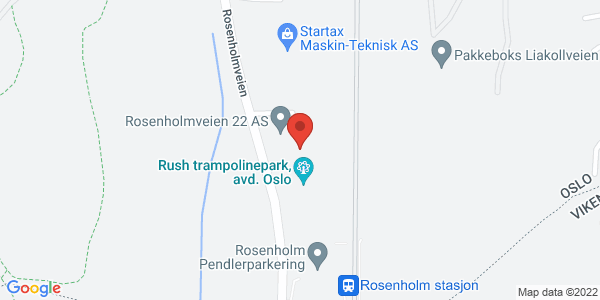 Kart som viser hvor arrangementet foregår
