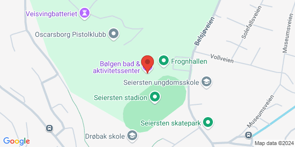 Map displaying event location