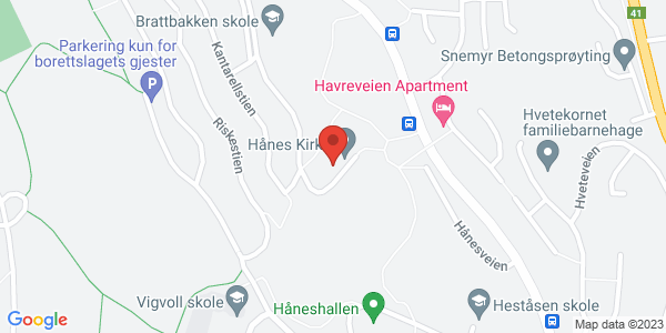 Map displaying event location