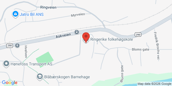 Map displaying event location