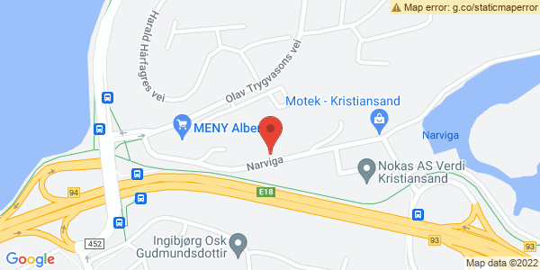 Map displaying event location