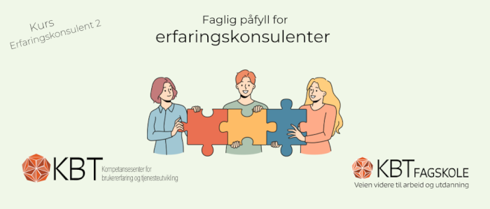 Faglig påfyll for erfaringskonsulenter 2026