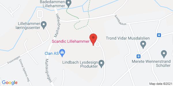 Map displaying event location